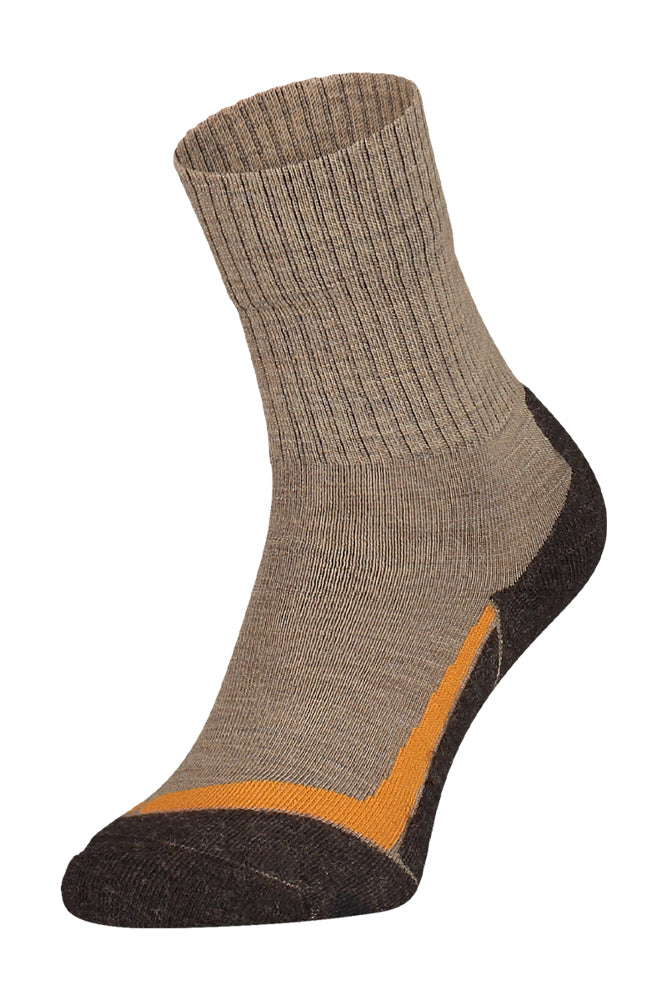 S12 Merino Wollen Wandelsok Hoog Marine