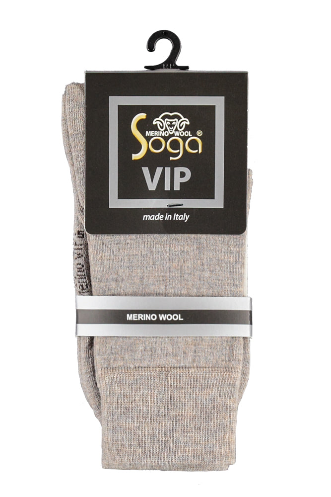 S13 Merino Wollen Sok BSZ VIP Beige