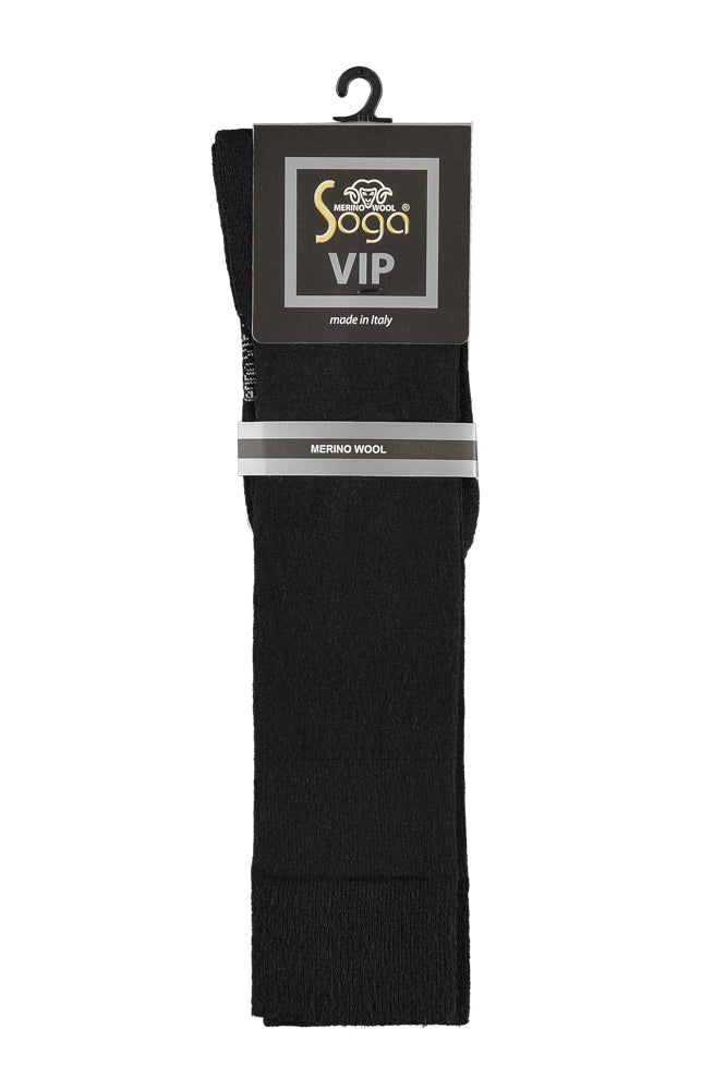 S14 Merino Kniekous VIP Black