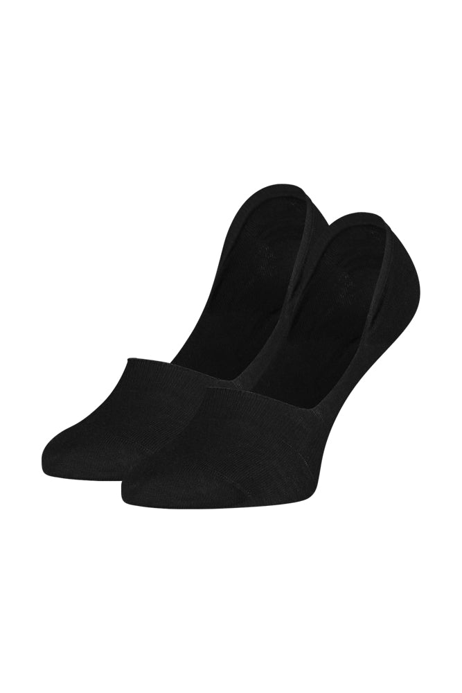 S19 Merino Voetjes (2-Pack) Black