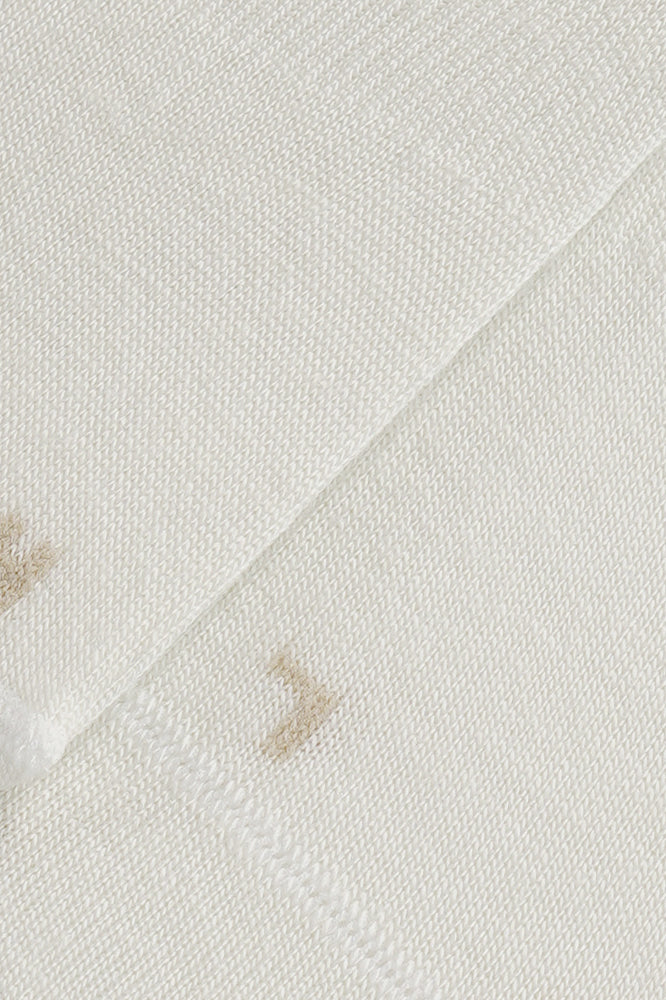 S19 Merino Voetjes (2-Pack) White