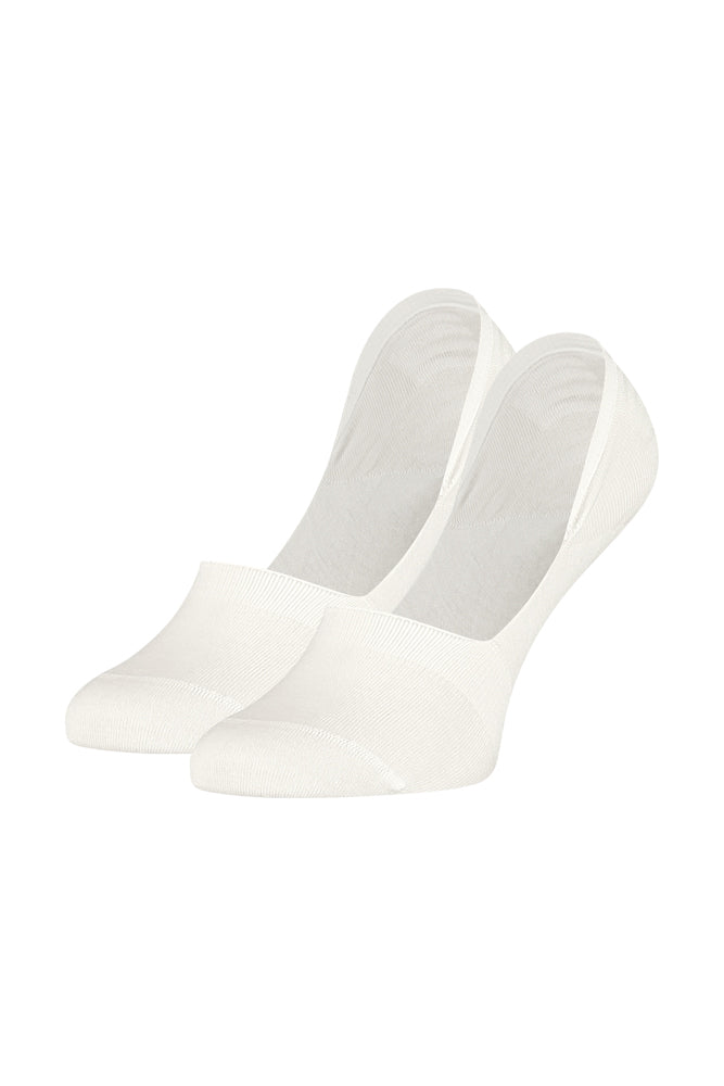 S19 Merino Voetjes (2-Pack) White