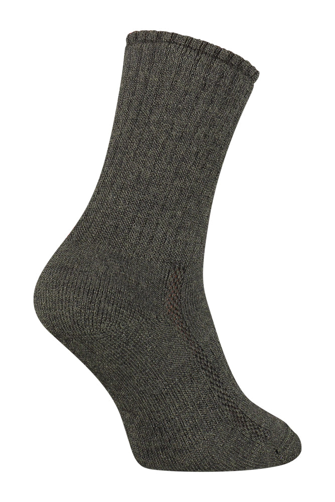 S29 Merino Wollen Sok Moss-green
