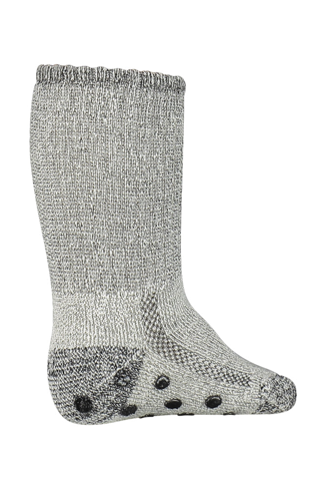 S03 Merino Wollen Kinder Sok Antislip Grey