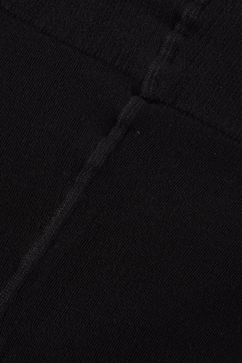 S35 Merino Wollen Maillot Black