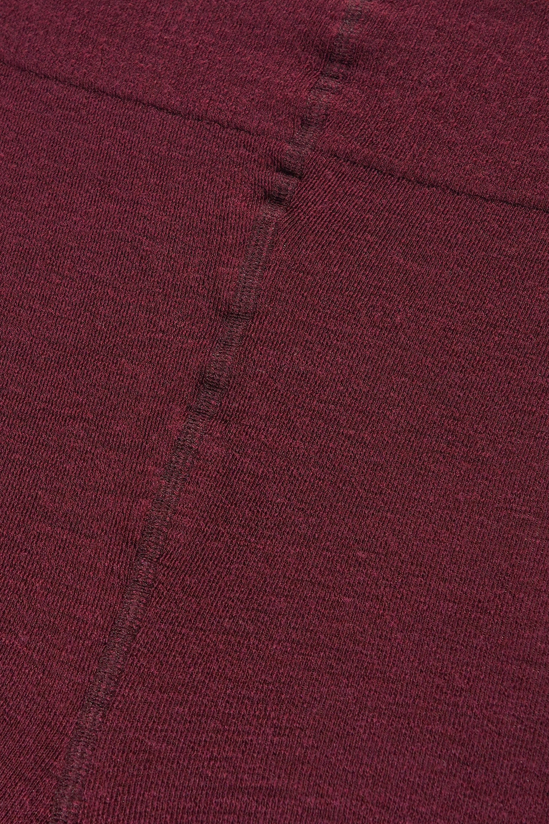 S35 Merino Wollen Maillot Wine