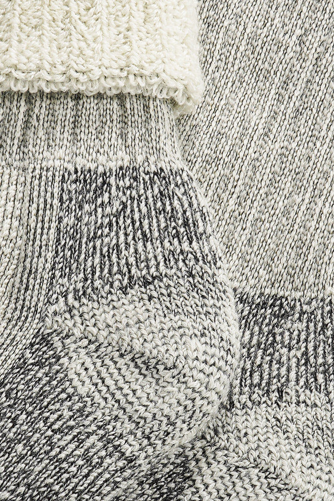 S05 Merino Wollen Sok Heavy Grey