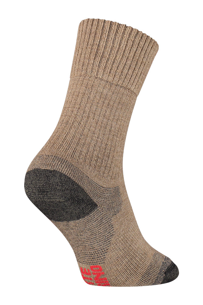 S59 Merino Wollen Werksok Beige