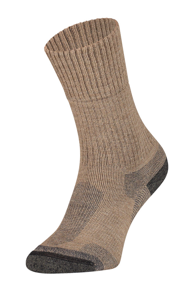 S59 Merino Wollen Werksok Beige