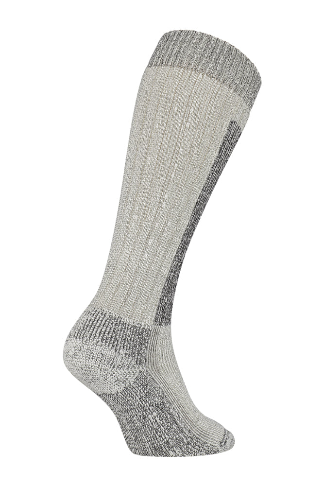 S06 Merino Wollen Kniekous Grey