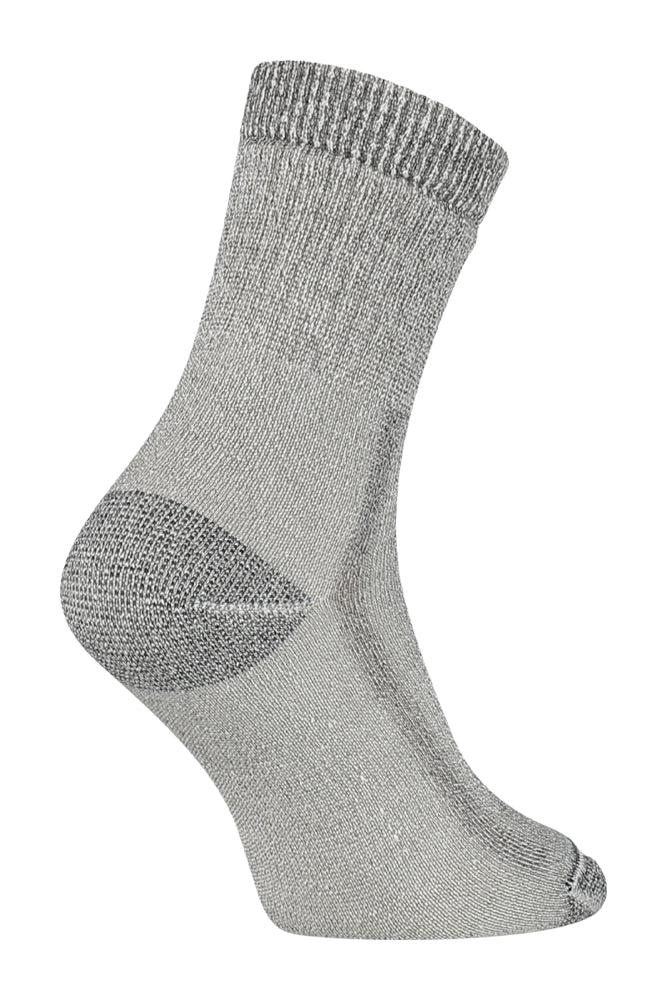 S07 Merino Wollen Sok Light Grey