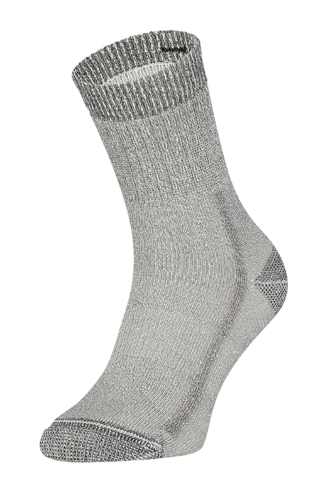 S07 Merino Wollen Sok Light Grey