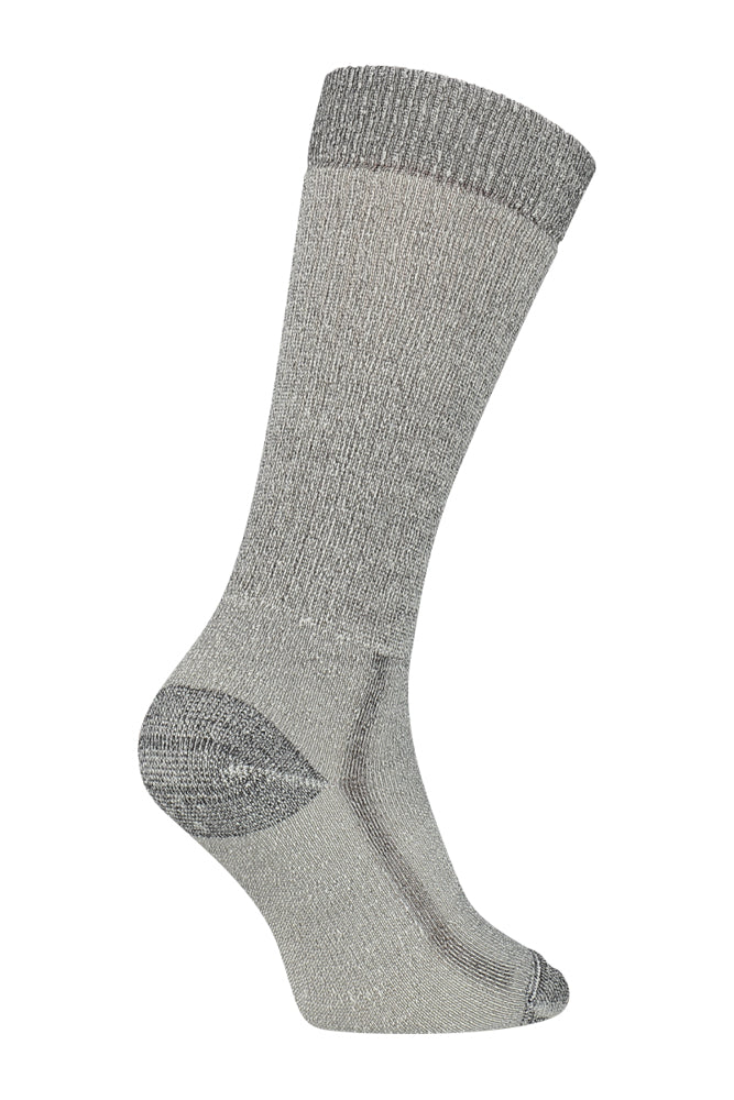 S08 Merino Wollen Kniekous light Grey