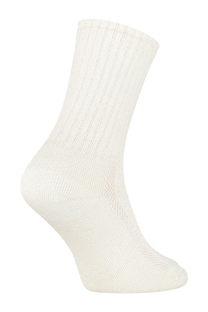 S09 Merino Wollen Sok Ecru