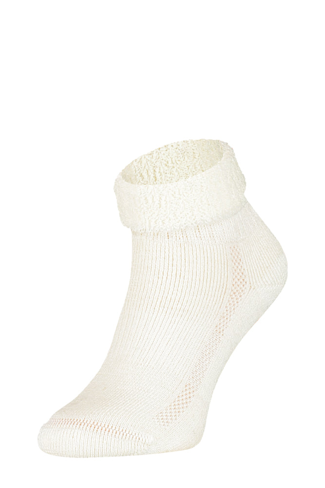 S09 Merino Wollen Sok Ecru